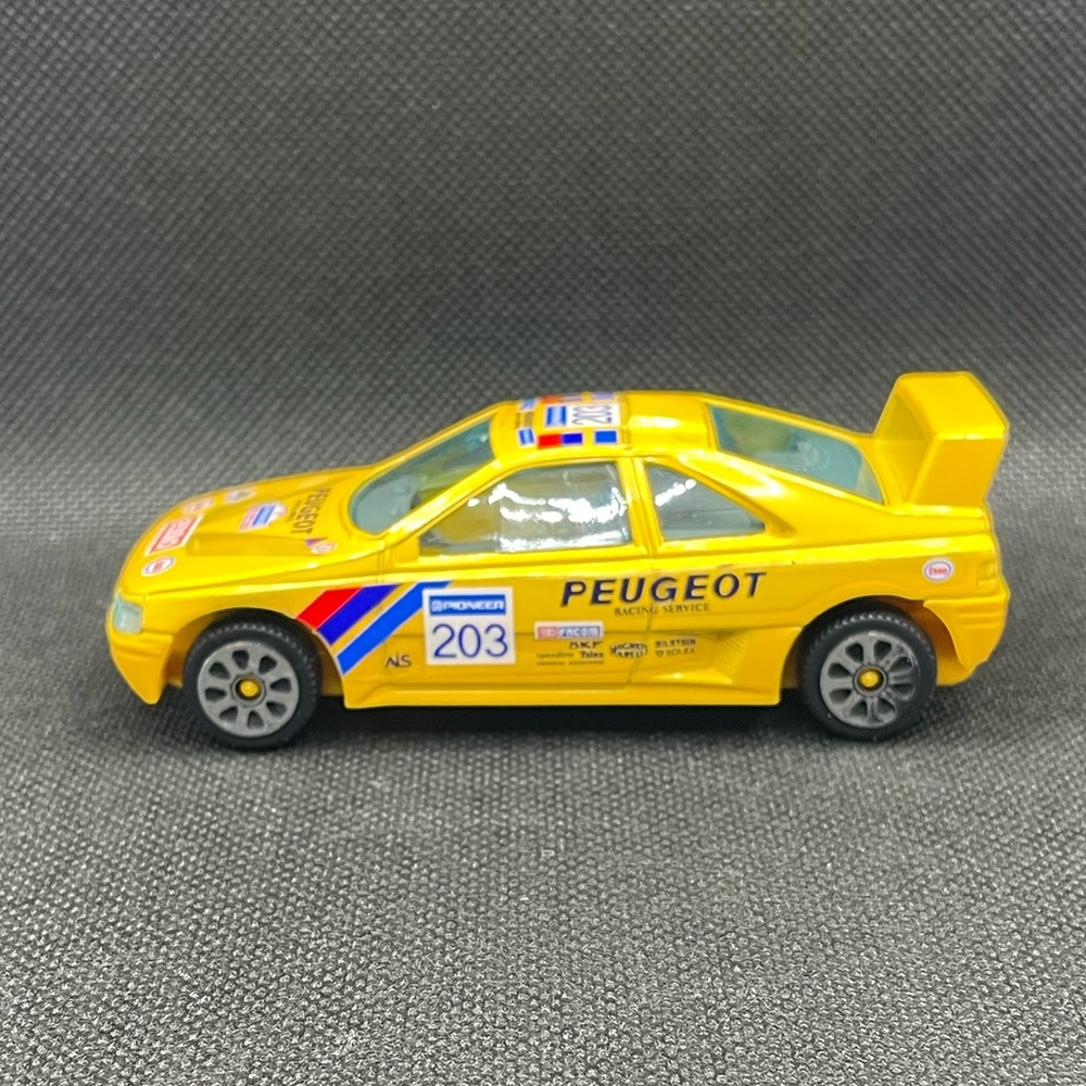 Car Miniature Race Rally Peugeot 405 1/43 Burago Made In Italy